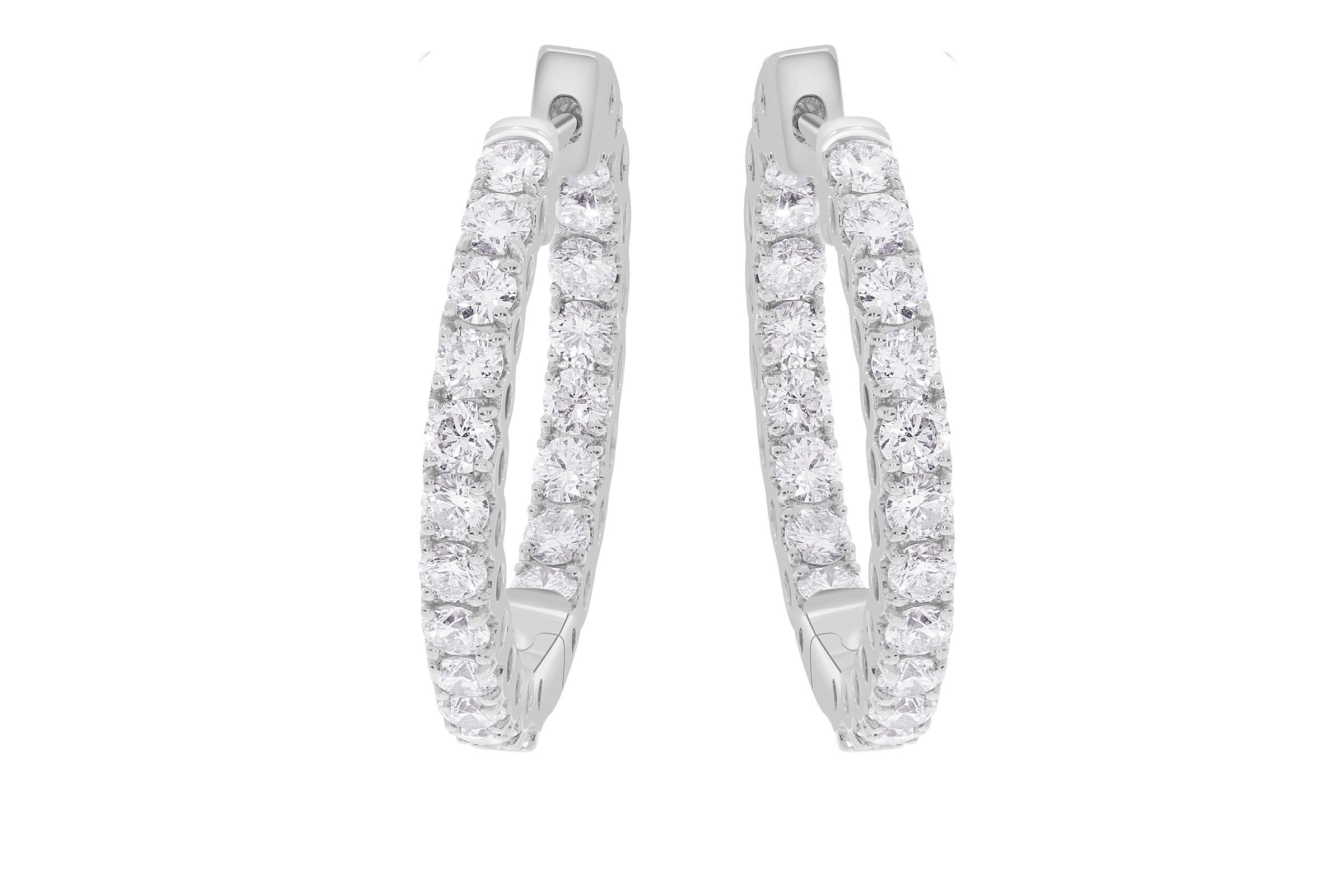 STUNNING TWIST Diamond Earstuds